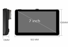 Leos M8000 3 в 1 GPS навигация, Таблет, DVR – камера за кола