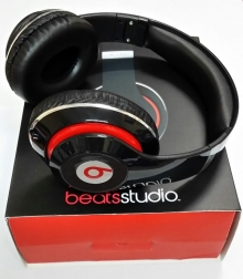 Нов модел! Аудио слушалки Beats by Dre STUDIO HD ( Реплика ) - ЧЕРНИ