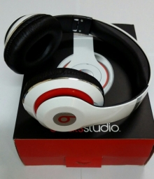 Нов модел! Аудио слушалки Beats by Dre STUDIO HD ( Реплика ) - БЕЛИ