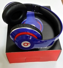 Аудио слушалки Beats by Dre STUDIO HD ( Реплика ) - СИНИ